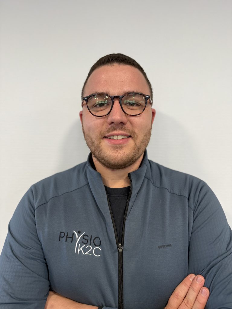 Antonin frémondière kiné aux Ponts de Cé, kinésithérapeute de l'équipe Physio K2C