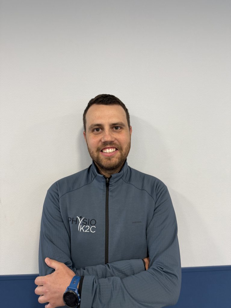 Gabin rondeau kiné aux Ponts de cé, kinésithérapeute de l'équipe Physio K2C