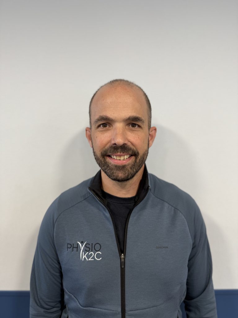 Ludovic Bodet kiné masseur aux Ponts de Cé, kinésithérapeute de l'équipe Physio K2C